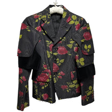 Load image into Gallery viewer, COMME des GARCONS コムデギャルソン 16AW 18世紀のパンク フラワージャガード甲冑ジャケット GR-J031
