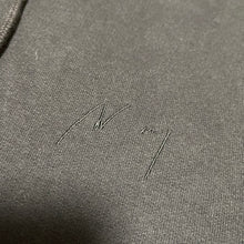 Load image into Gallery viewer, ANCELLM アンセルム 23SS 新年限定 SWEAT HOODIE ダメージ加工プルオーバーパーカー