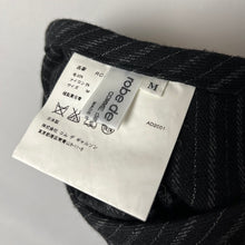 画像をギャラリービューアに読み込む, robe de chambre COMME des GARCONS ローブドシャンブル コムデギャルソン 01AW ウールストライプスカートドッキングパンツ RC-P012 AD2001