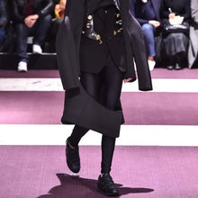 Load image into Gallery viewer, NIKE×COMME des GARCONS ナイキ コムデギャルソン 19AW OUTBURST V CDG アウトバースト チェーンデザインベルクロレザースニーカー CT2863-001