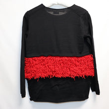 Load image into Gallery viewer, COMME des GARCONS コムデギャルソン 20AW フリンジドッキングハイゲージウールニット GF-N021