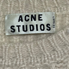 Load image into Gallery viewer, Acne Studios アクネストゥディオズ ショート丈ハーフスリーブアンゴラナイロンニットセーター