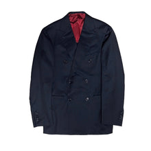 Lade das Bild in den Galerie-Viewer, Custom Tailor BEAMS カスタムテーラービームス Vitale Barberis Canonico ダブルブレストテーラードジャケット