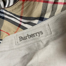 画像をギャラリービューアに読み込む, BURBERRYS バーバリーズ ノバチェックコットンリネンジャケット カバーオール ハンティング