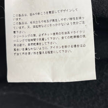 Load image into Gallery viewer, COMME des GARCONS コムデギャルソン 02AW Knitting is Free フリンジニットロングツイストコート GG-C014