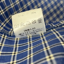 Load image into Gallery viewer, INDIVIDUALIZED SHIRTS×MAIDENS SHOP インディビジュアライズドシャツ メイデンショップ 23AW SUPER 130'S WOOL P/O GRANDPA SHIRT プルオーバーチェックシャツ