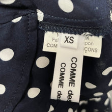 Load image into Gallery viewer, COMME des GARCONS COMME des GARCONS コムコム コムデギャルソン 14SS ドット柄エプロンドレスプリーツワンピース RM-O023