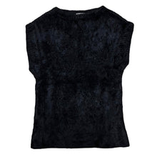 Load image into Gallery viewer, BLAMINK ブラミンク カシミヤファーフレンチスリーブニットセーター 7913-299-0039