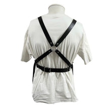 Load image into Gallery viewer, noir kei ninomiya ノワール ケイニノミヤ 22SS サテンリボンレザーベルトハーネス 3I-V018