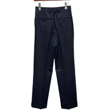 Lade das Bild in den Galerie-Viewer, CELINE セリーヌ 19AW ウールフランネルストライプスラックスパンツ 2P206901E