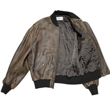 Load image into Gallery viewer, CELINE セリーヌ 21AW ディアスキン中綿オーバーサイズレザーブルゾン