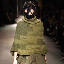 Load image into Gallery viewer, JUNYA WATANABE ジュンヤワタナベ 06AW 再構築ミリタリーポンチョ ロングワンピース JR-T004 AD2006