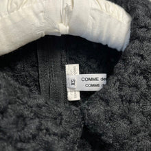 Load image into Gallery viewer, COMME des GARCONS COMME des GARCONS コムコム コムデギャルソン 12AW フラワー刺繍バックジッププルオーバーカットソー RJ-B004