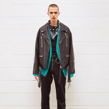 画像をギャラリービューアに読み込む, UNUSED アンユーズド 16AW オーバーサイズライダースレザージャケット US1154