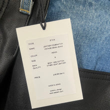 画像をギャラリービューアに読み込む, stein シュタイン 23SS LEATHER COMBINATION VINTAGE DENIM JEANS レザー切替デニムパンツ ST516