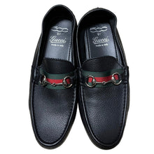 画像をギャラリービューアに読み込む, FIAT 500 BY GUCCI フィアット グッチ シェリーライン ホースビットレザードライビングシューズ