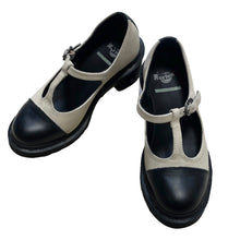 画像をギャラリービューアに読み込む, Dr. Martens × Agyness Deyn ドクターマーチン アギネスディーン 13AW Aggy T-Bar in Porcelain Hi suede Tストラップブーツ