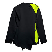 Lade das Bild in den Galerie-Viewer, COMME des GARCONS コムデギャルソン 22SS Floral Asymmetric Sweater 花柄アシンメトリーポリエステルニット GI-N014 AD2021