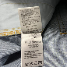 画像をギャラリービューアに読み込む, WILLY CHAVARRIA ウィリーチャバリア RAVER PANTS ワイドデニムパンツ