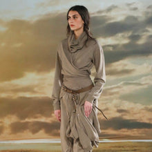 Load image into Gallery viewer, LEMAIRE ルメール 22AW WRAP DRESS ニットラップドレスワンピース