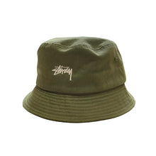 画像をギャラリービューアに読み込む, STUSSY ステューシー Stock Bucket Hat ロゴ刺繍バケットハット