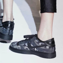 Load image into Gallery viewer, NIKE×COMME des GARCONS ナイキ コムデギャルソン 20SS WMNS DUNK LOW CDG MONOGRAM PRINT ダンクロー モノグラムスニーカー CZ2675-001