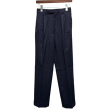 Lade das Bild in den Galerie-Viewer, CELINE セリーヌ 19AW ウールフランネルストライプスラックスパンツ 2P206901E