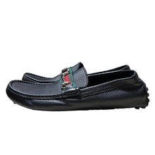 画像をギャラリービューアに読み込む, FIAT 500 BY GUCCI フィアット グッチ シェリーライン ホースビットレザードライビングシューズ