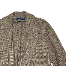 Load image into Gallery viewer, Polo Ralph Lauren ポロラルフローレン ヘリンボーンツイードローブコート
