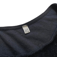 Load image into Gallery viewer, BASERANGE for ADAM ET ROPE ベースレンジフォーアダムエロペ 20AW ベロアTシャツ Omo Tee