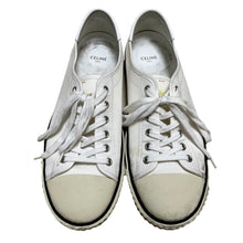 Lade das Bild in den Galerie-Viewer, CELINE セリーヌ BLANK キャンバスローカットスニーカー VU0199