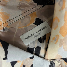 画像をギャラリービューアに読み込む, DRIES VAN NOTEN ドリスヴァンノッテン フローラルシルクシャツ