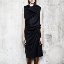Load image into Gallery viewer, Maison Martin Margiela メゾンマルタンマルジェラ 14AW ドレープデザインドレスワンピース