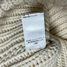 Lade das Bild in den Galerie-Viewer, Drawer ドゥロワー フォックスファーポンポン付きウールニットキャップ 6538-106-0132