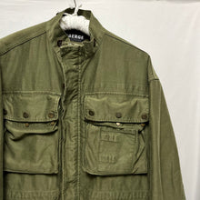 Lade das Bild in den Galerie-Viewer, AUBERGE オーベルジュ 23SS ORLEANS シルクコットンミリタリージャケット