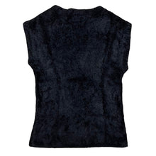 Load image into Gallery viewer, BLAMINK ブラミンク カシミヤファーフレンチスリーブニットセーター 7913-299-0039