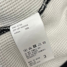 Load image into Gallery viewer, ANCELLM アンセルム 23AW ZIP-UP HOODIE ダメージ加工レイヤードジップアップパーカー ANC-CT-33