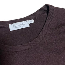 Lade das Bild in den Galerie-Viewer, SUNSPEL サンスペル ハイゲージウールクルーネックニットセーター