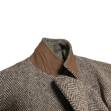 Load image into Gallery viewer, Polo Ralph Lauren ポロラルフローレン ヘリンボーンツイードローブコート