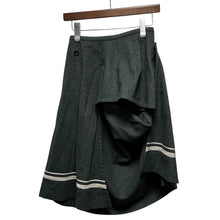 Load image into Gallery viewer, COMME des GARCONS COMME des GARCONS コムコム コムデギャルソン 07AW メタルボタンウールジャケット 2WAY変形スカート セットアップ