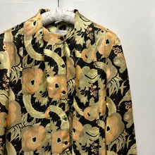 Load image into Gallery viewer, DRIES VAN NOTEN ドリスヴァンノッテン フローラル柄ボウタイロングシャツワンピース