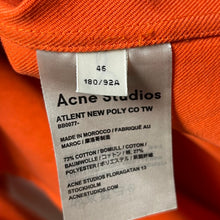 Load image into Gallery viewer, Acne Studios アクネストゥディオズ 19SS ATLENT NEW POLY CO TW オーバーサイズシャツ BB0077