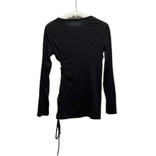 画像をギャラリービューアに読み込む, Yohji Yamamoto FEMME ヨウジヤマモトファム サイドレースアップロングスリーブTシャツ SAMPLE サンプル