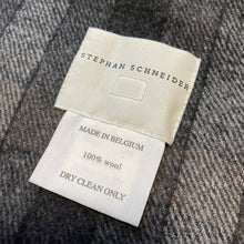 画像をギャラリービューアに読み込む, STEPHAN SCHNEIDER ステファンシュナイダー ウールチェックマフラー ストール