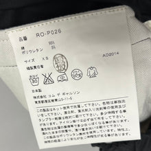Load image into Gallery viewer, COMME des GARCONS COMME des GARCONS コムコム コムデギャルソン 15SS ストレッチコットンサルエルパンツ RO-P026