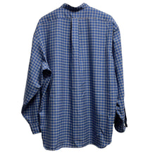 Load image into Gallery viewer, INDIVIDUALIZED SHIRTS×MAIDENS SHOP インディビジュアライズドシャツ メイデンショップ 23AW SUPER 130'S WOOL P/O GRANDPA SHIRT プルオーバーチェックシャツ