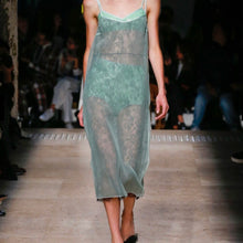 画像をギャラリービューアに読み込む, ROCHAS ロシャス シースルーレースドレスワンピース