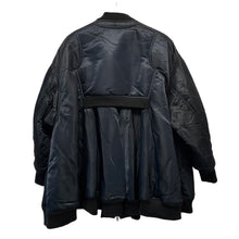 Load image into Gallery viewer, noir kei ninomiya ノワール ケイニノミヤ 18AW ドッキングMA-1Aラインボンバージャケット 3B-J026 AD2018