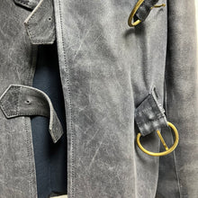 Load image into Gallery viewer, MIU MIU ミュウミュウ ARCHIVE 96AW 3連ベルト中綿レザージャケット