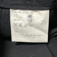 Load image into Gallery viewer, noir kei ninomiya ノワールケイニノミヤ 15SS ウールストライプデザインクロップドパンツ 3O-P006